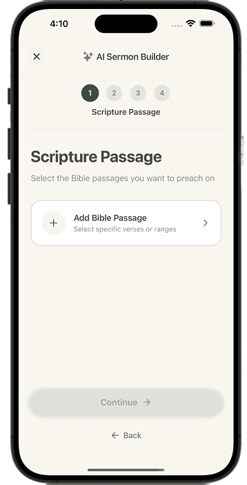 Sermon Builder